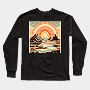 Sunrise over the Mountains Long Sleeve T-Shirt